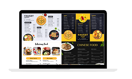 digital signage templates